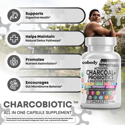 Cobody Activated Charcoal+ Capsules