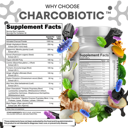 Cobody Activated Charcoal+ Capsules