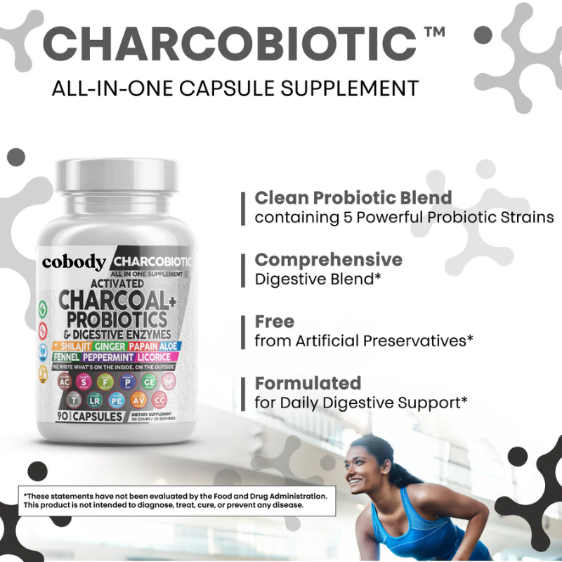 Cobody Activated Charcoal+ Capsules