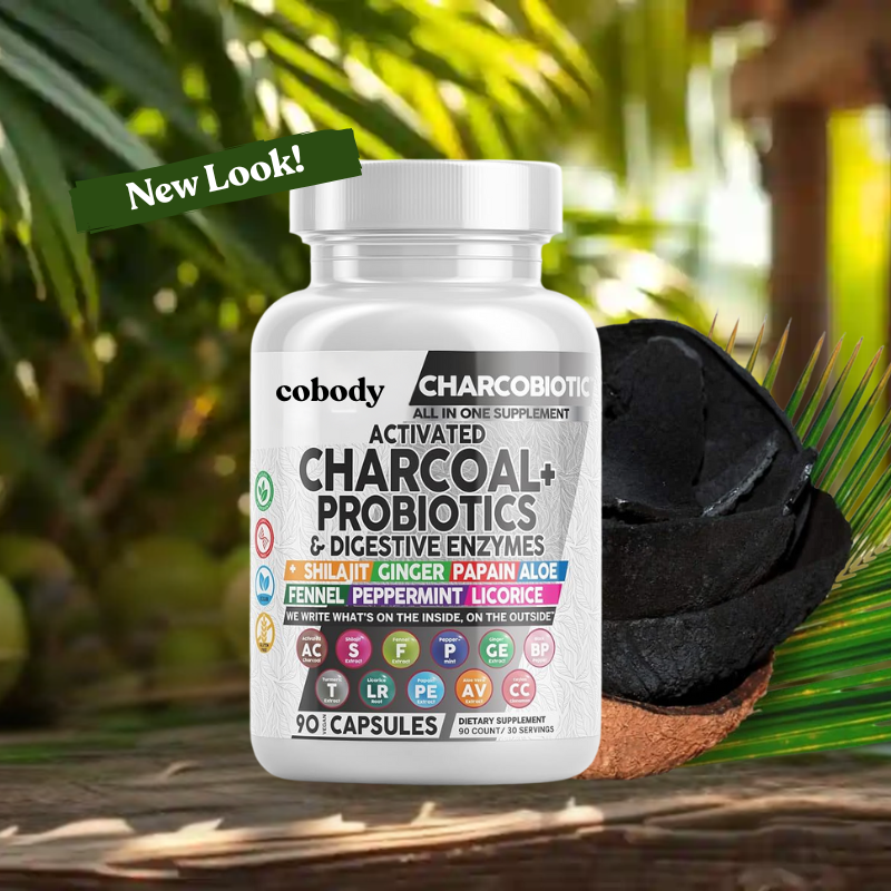 Cobody Activated Charcoal+ Capsules